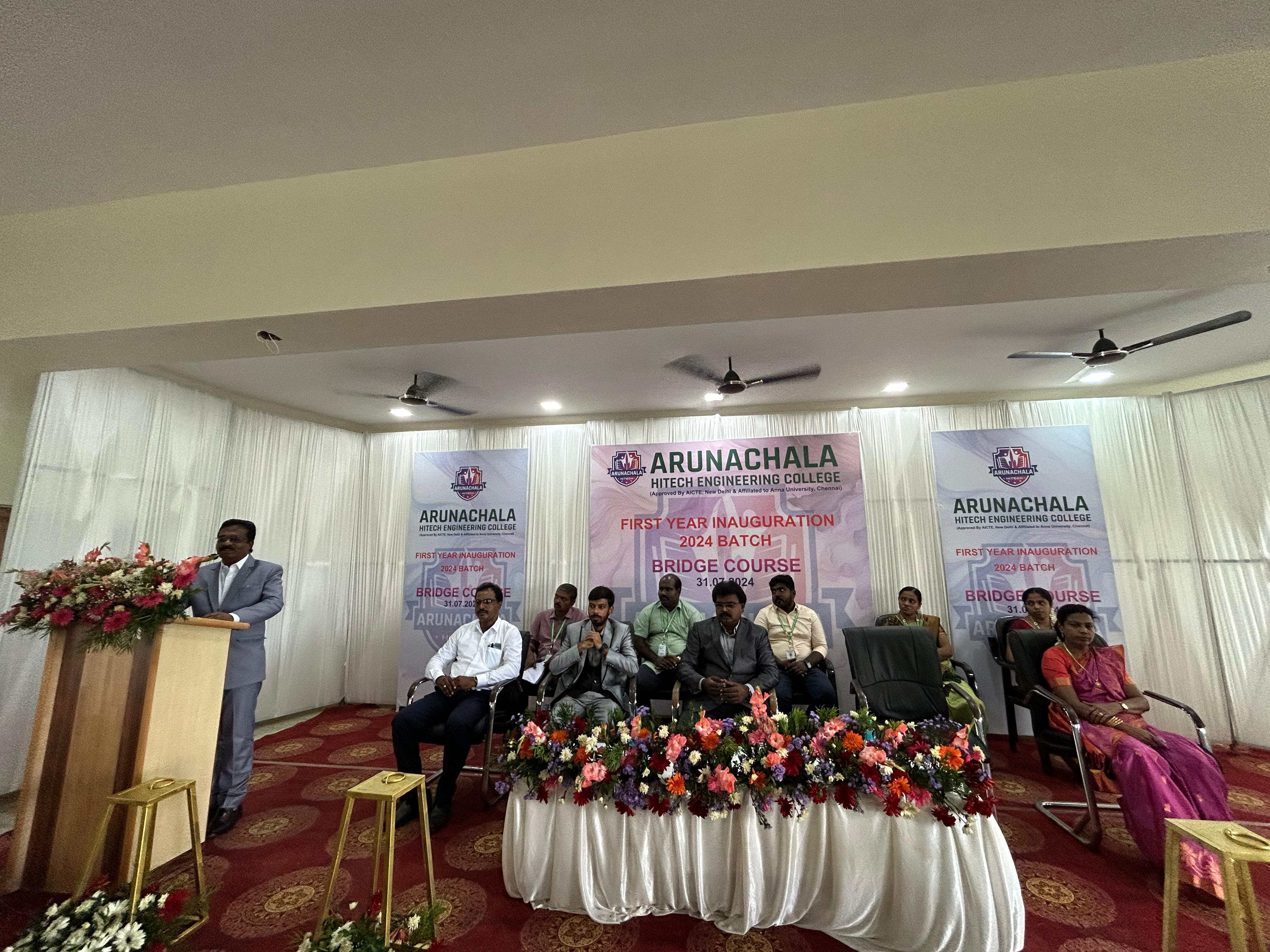 BRIDGE COURSE INAGURATION 
